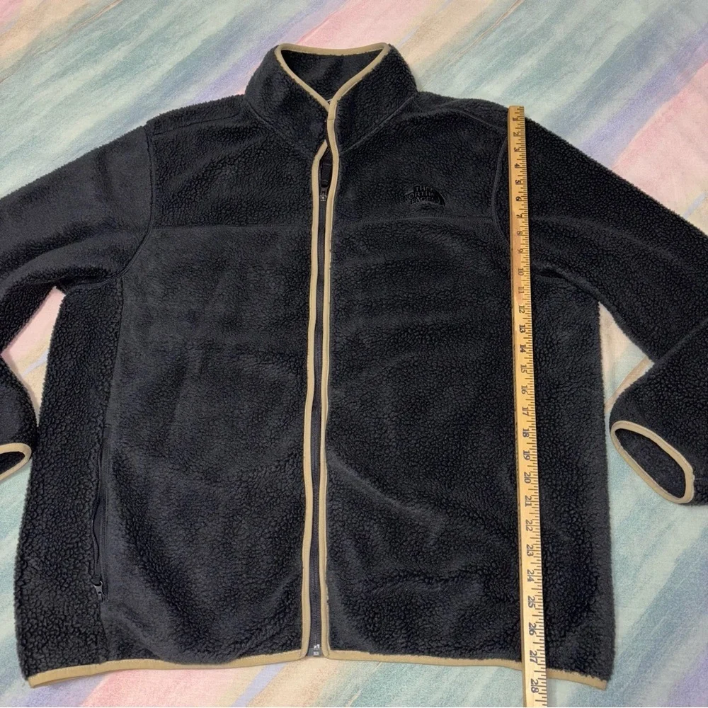 The North Face Men's size 2XL North Park Full Zip Jacket Fleece Sherpa